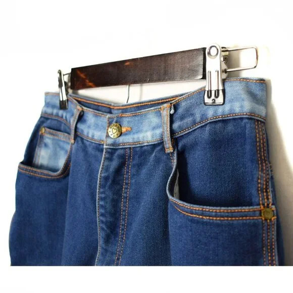 Vintage Gitano High Rise Straight Leg Jeans - Picture 4 of 16